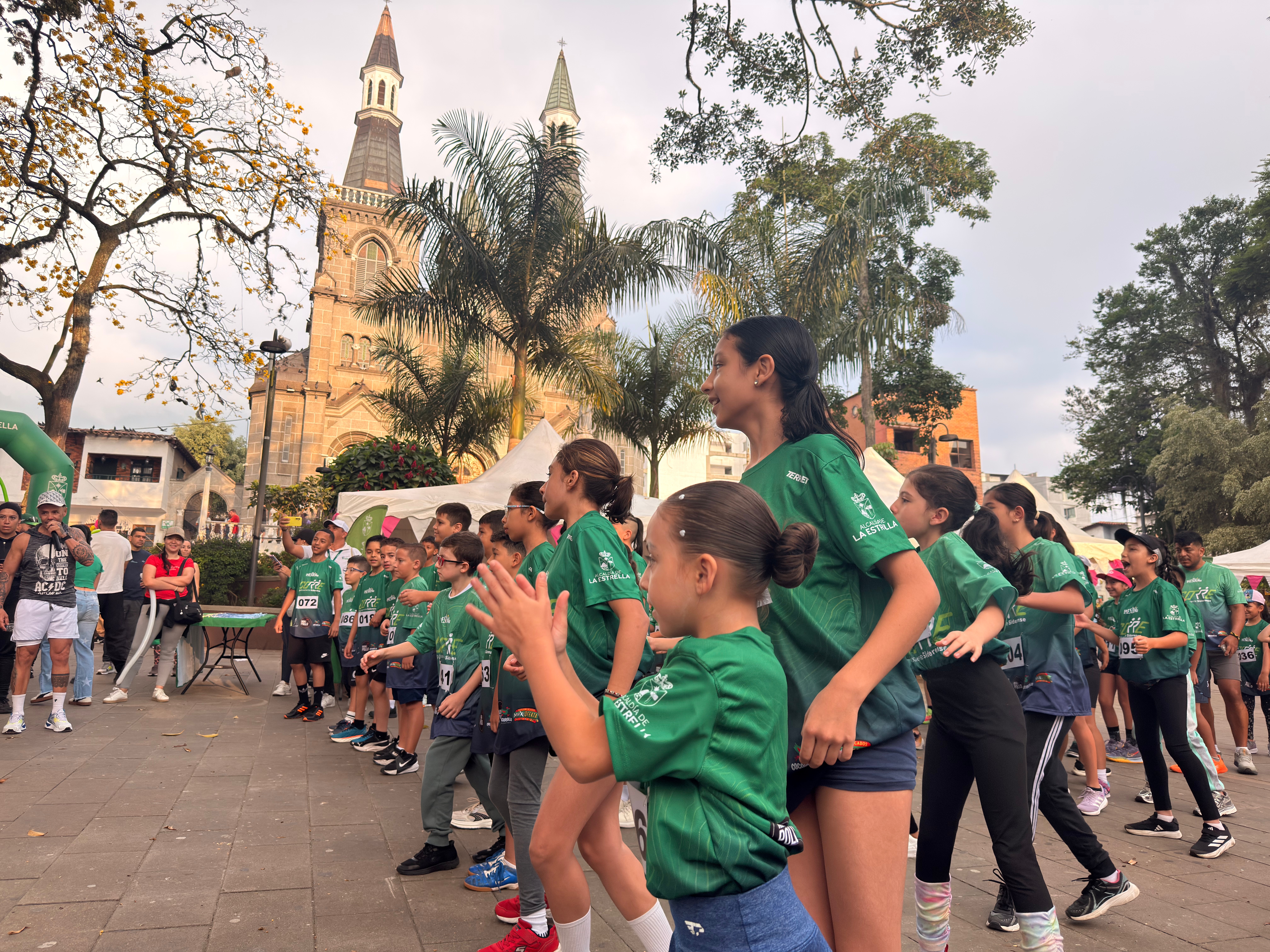 Más de 100 niños participaron en la Carrera Atlética 3Kids Run en La Estrella